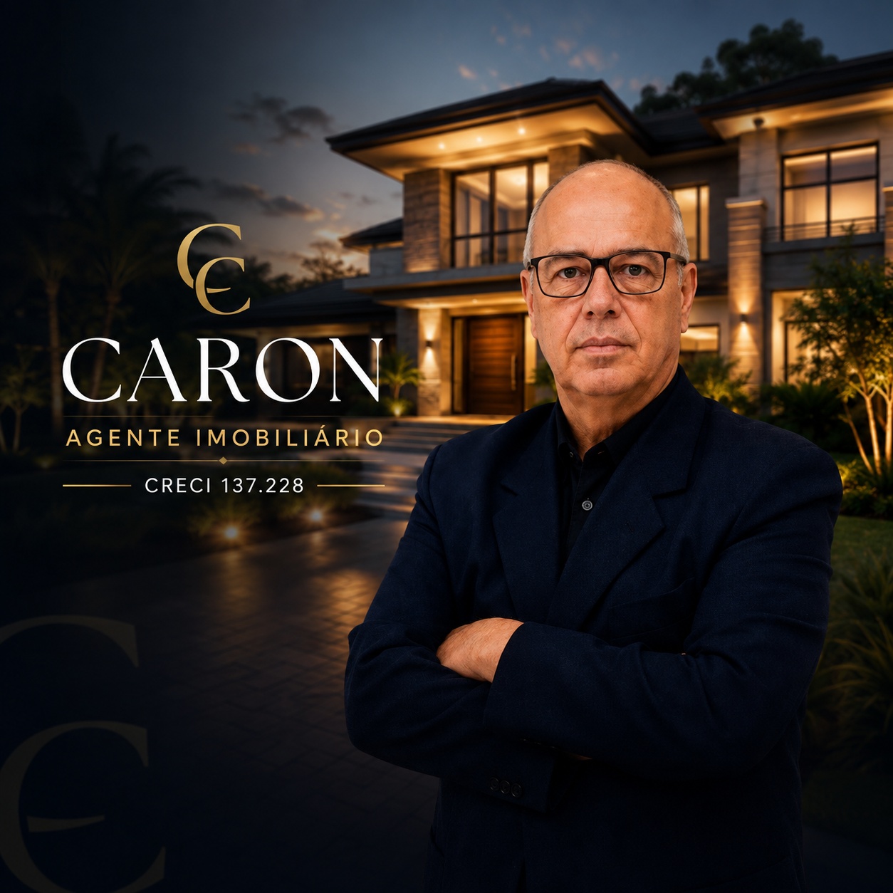 Eduardo Caron, agente imobiliário